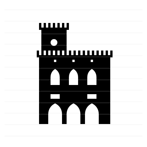 San Marino: Palazzo Pubblico glyph icon