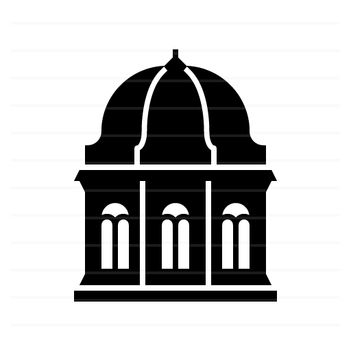 Carson City – Nevada State Capitol glyph icon