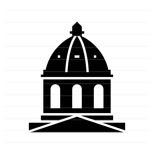 Concord – New Hampshire State Capitol glyph icon