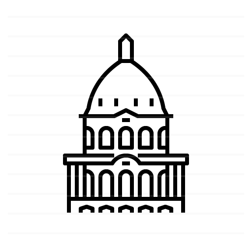 Denver – Colorado State Capitol outline icon