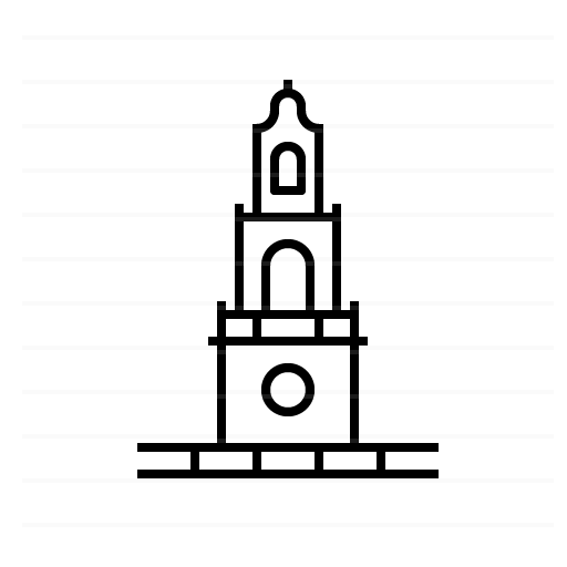 Dover – Delaware State Capitol outline icon
