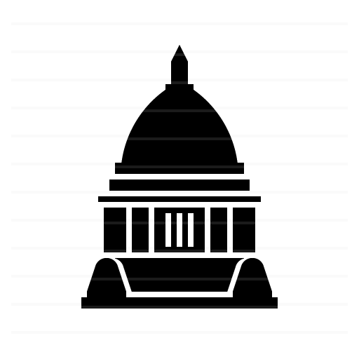 Olympia – Washington State Capitol glyph icon