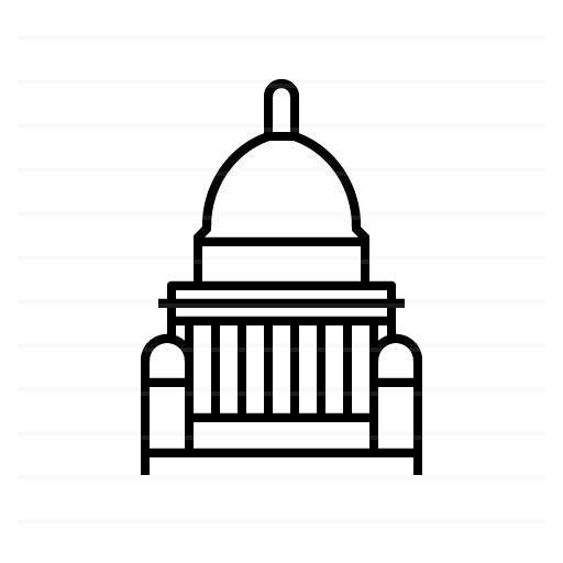 Providence – Rhode Island State Capitol outline icon