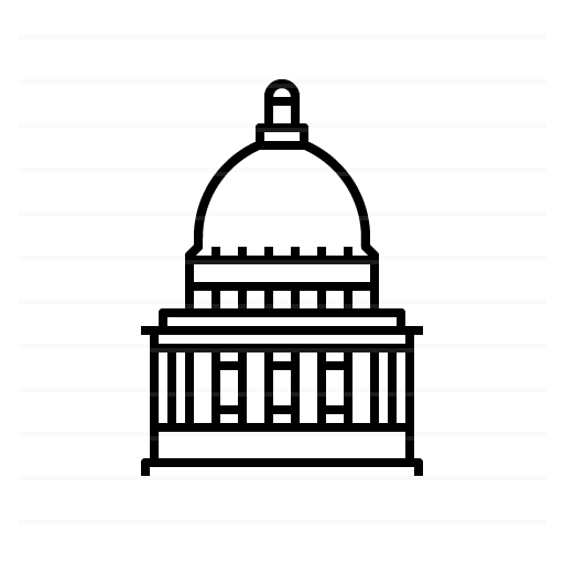 Salt Lake City – Utah State Capitol outline icon