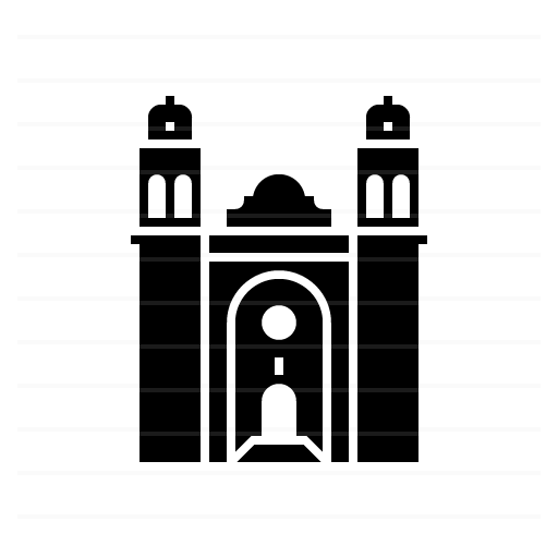 San Salvador – El Salvador: Cathedral glyph icon