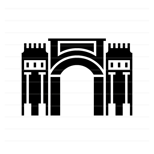 Sanaa – Yemen: Bab al-Yemen, Yemen Gate glyph icon