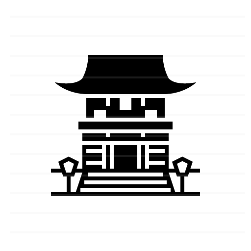 Kyoto – Japan: Fushimi Inari-taisha glyph icon