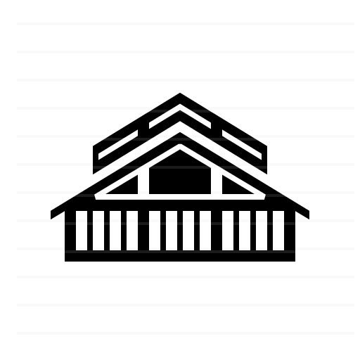 Palikir – Micronesia: Government Building glyph icon