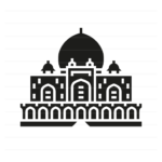 India – Delhi: Humayun's Tomb glyph icon