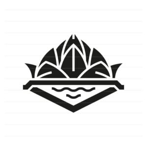 India – Delhi: Lotus Temple glyph icon