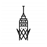 Cairo – Egypt: Cairo Tower outline icon