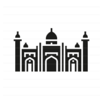 Dhaka – Bangladesh: Lalbagh Fort glyph icon