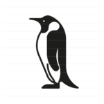 Antarctica: Emperor Penguin glyph icon