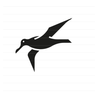 Antarctica: Wandering Albatross glyph icon