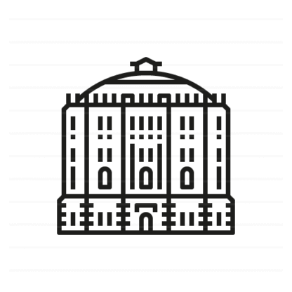 Gasometers – Vienna, Austria outline icon